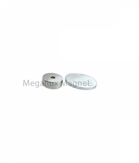 Ring OD 14 mm, ID 3 mm, H 5 mm , Neodymium Magnet, super kuat