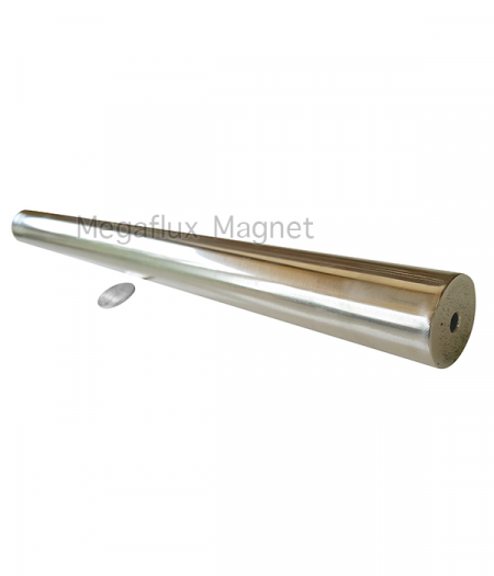 25 mm x 100 mm, 12.000 Gauss. Batang Silinder Magnet Neodymium.