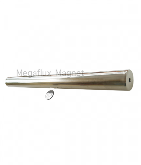 25 mm x 150 mm, 10.000 Gauss. Batang Silinder Magnet Neodymium