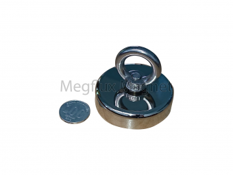 Hook Magnet Neodymium , D60 mm , Super Kuat. 