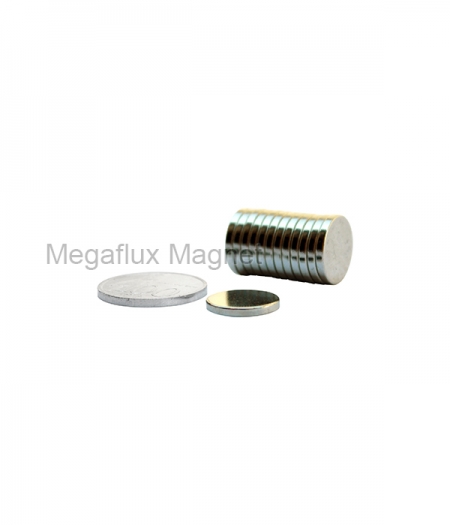 Lingkaran 12 mm x 2 mm, Neodymium Magnet