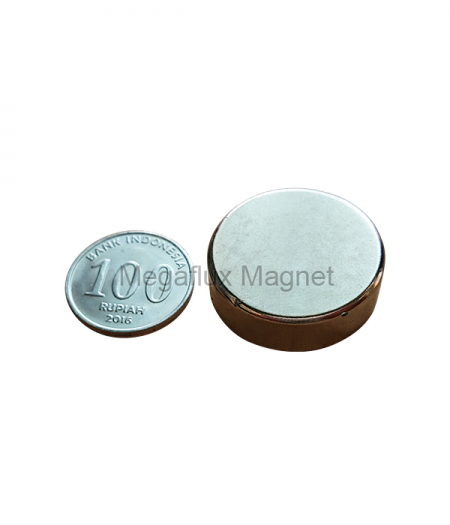 Lingkaran 30 mm x 10 mm, Neodymium Magnet, Super kuat.