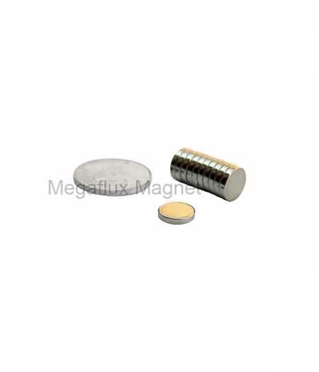 Lingkaran 10 mm x 2 mm, Neodymium Magnet