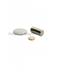 Lingkaran 10 mm x 2 mm, Neodymium Magnet