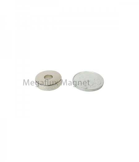 Ring OD 19 mm, ID 6 mm, H 5 mm , Neodymium Magnet, super kuat